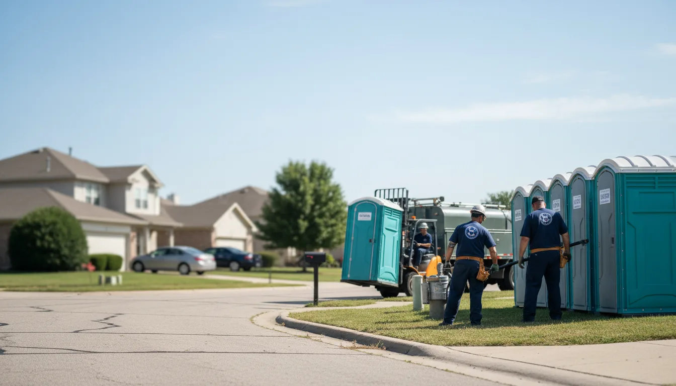 Porta Potty Rental in Peoria, AZ near me